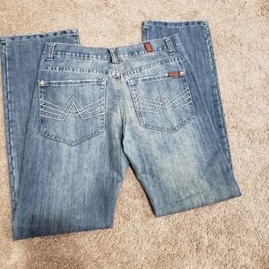 7 for all mankind 32x32 "A" pocket